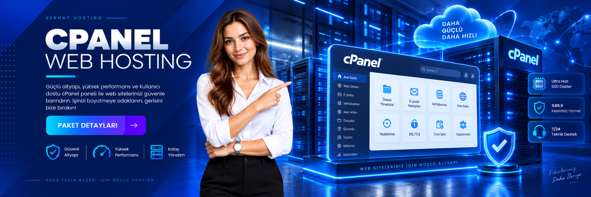 cPanel Web Hosting Banner